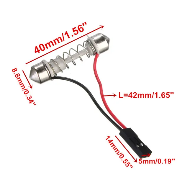10 компл. Тюнинг автомобилей COB 48 smd-микросхему супер белый светодиодные лампы