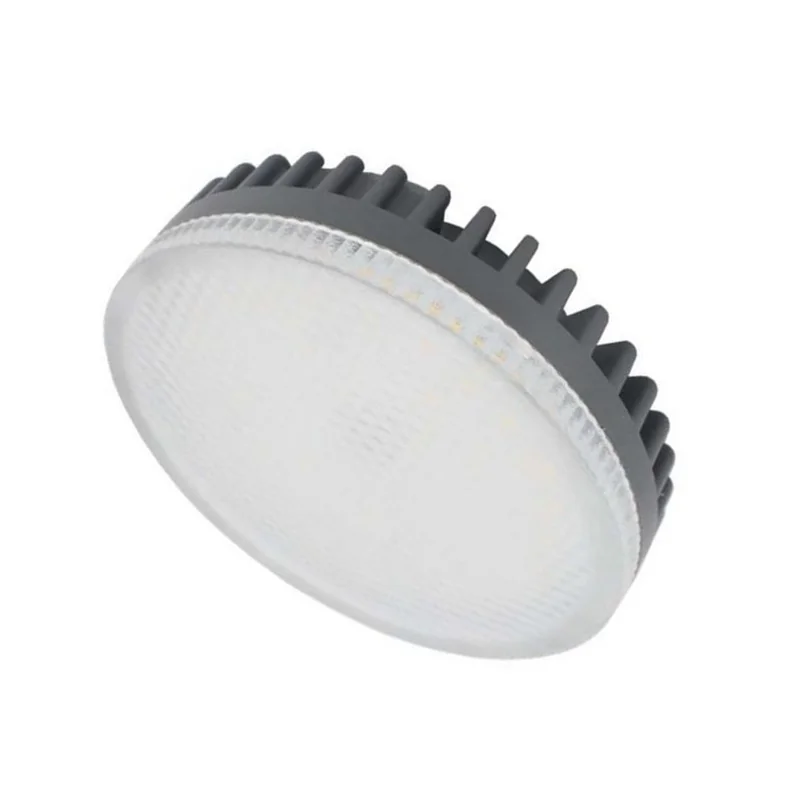 220V AC 9W GX53 светодиодный светильник для шкафа Светильник 3000K/4500K/6000K с регулируемой