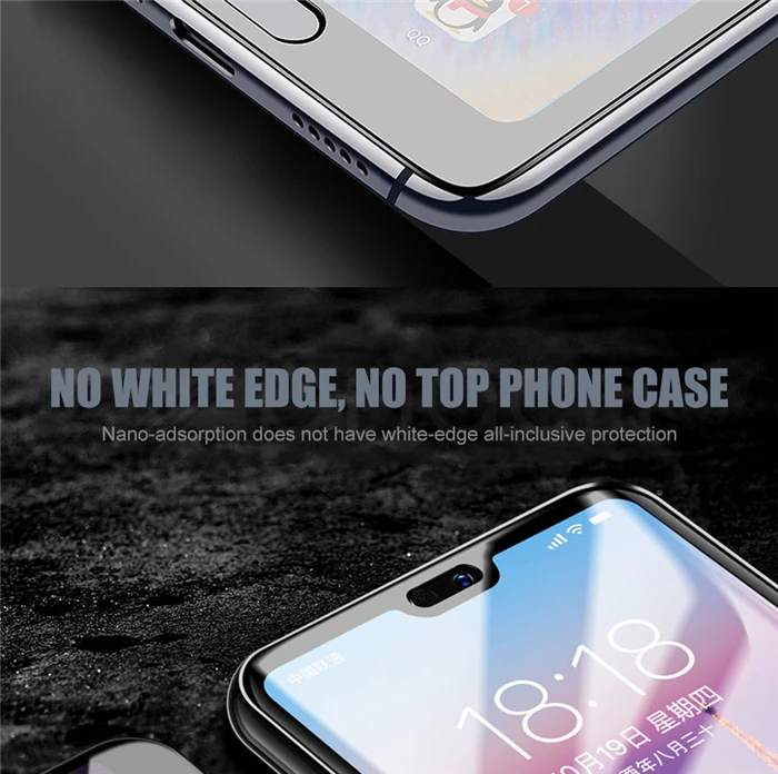 3D полное покрытие, закаленное стекло для huawei P20 Pro P10 P9 Lite Plus, Защита экрана для huawei P Smart, защитное стекло, пленка
