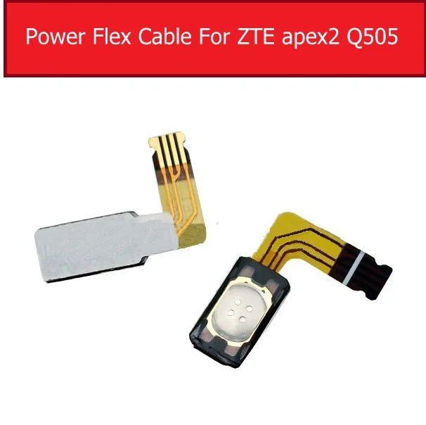 Подлинный гибкий кабель питания и громкости для кожаный чехол ZTE Blade Apex с