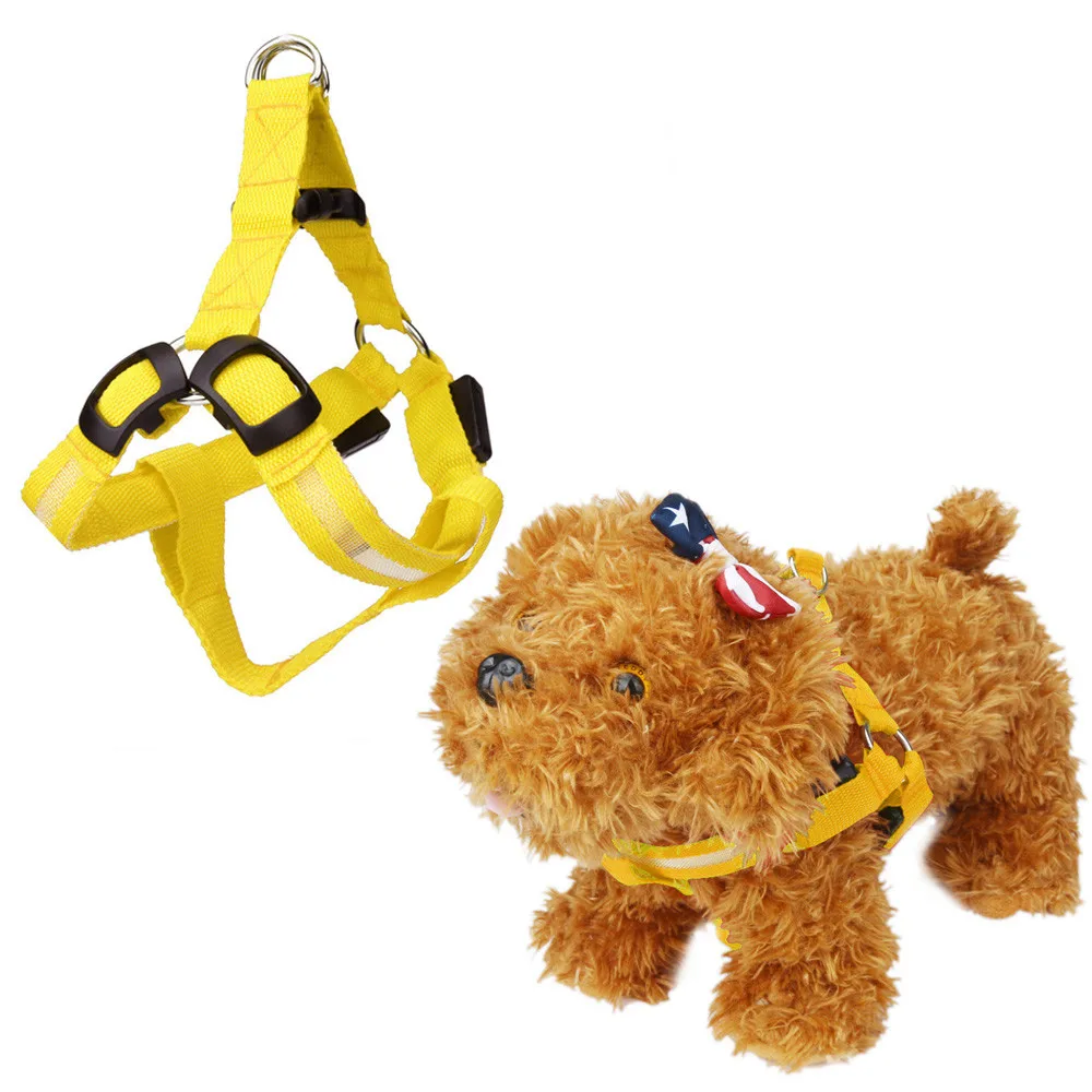 LED Flash Pet Security Collar Leashes Harness Accessory Rope Flashlight Dog Belt For Training Walking Running | Дом и сад
