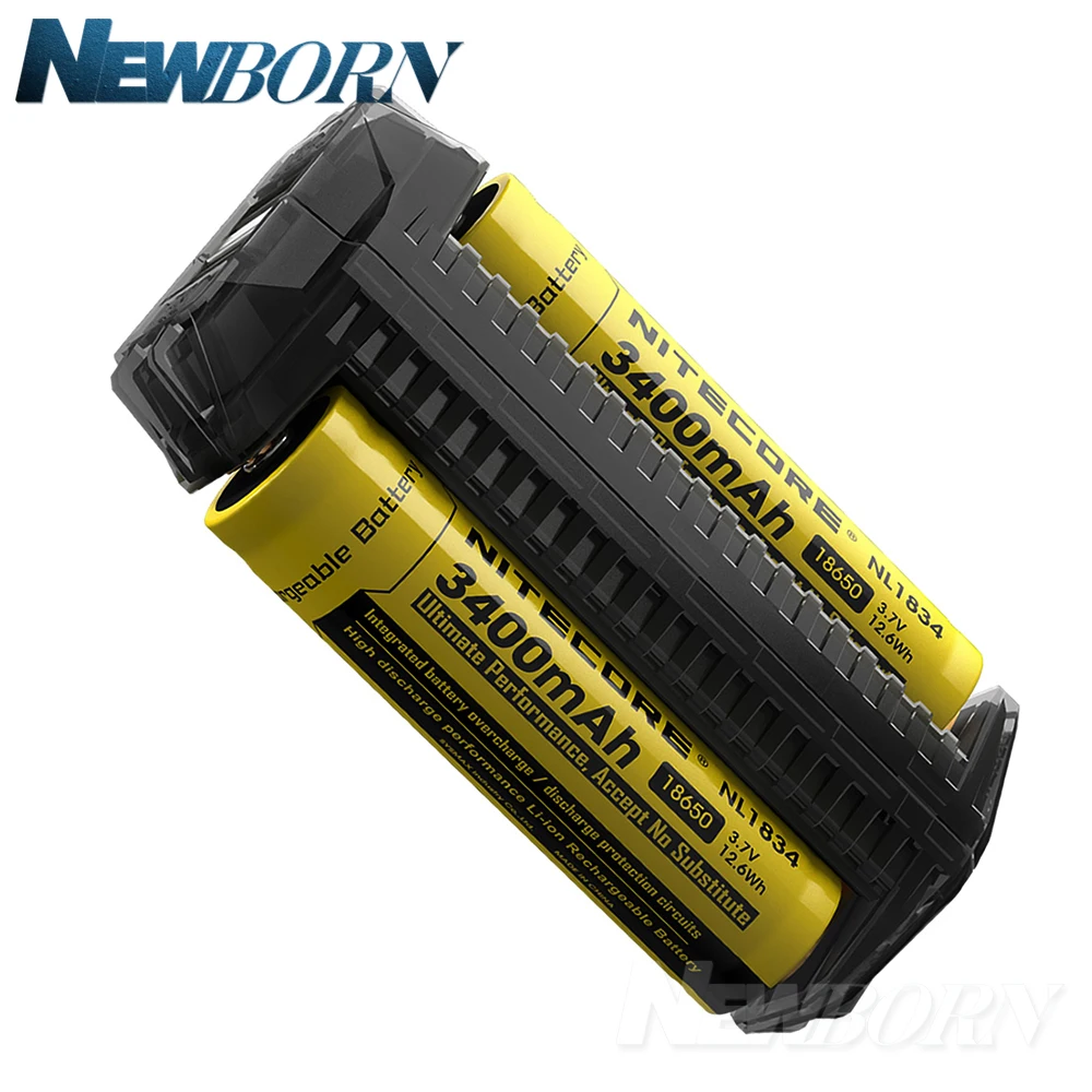 NITECORE F2 гибкий внешний аккумулятор 2 а умный литий ионный IMR слота USB зарядное