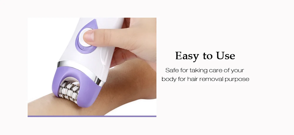 Электрический эпилятор Kemei KM-297 Lady Body 3-in-1 для удаления волос | Красота и здоровье