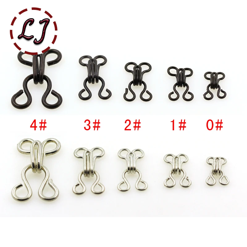 10 шт./лот комбинированные медные пуговицы металлический крючок пряжка воротник