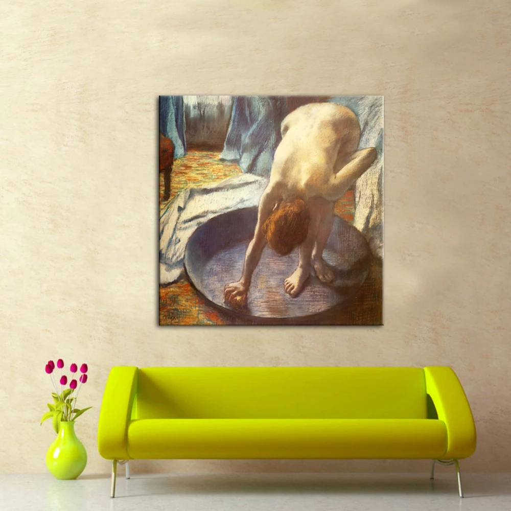 Goedkoop De Tub 1886 Olieverf Reproductie Voor Wall Art Decoratie Wallpaper