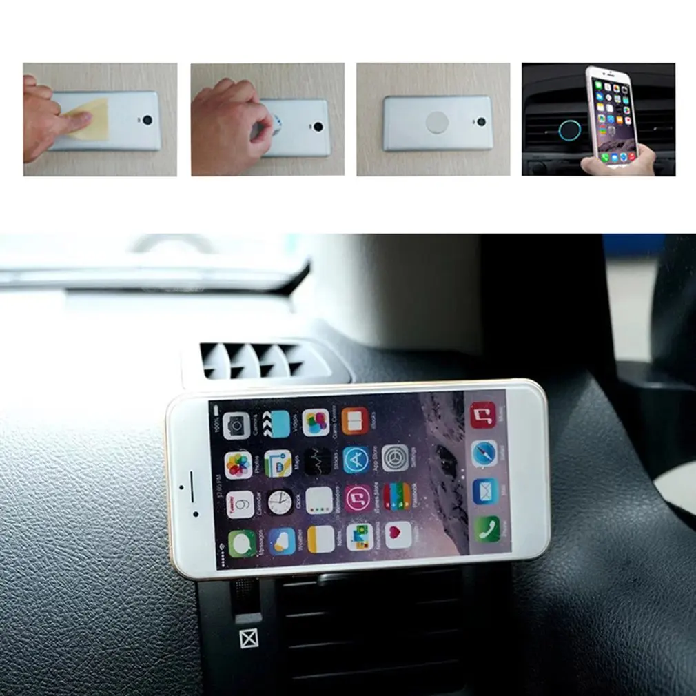 Elikliv Car Phone Holder Magnetic Air Vent Mount Smartphone Stand Magnet Support GPS Cell Cellphone Telephone Desk in | Мобильные