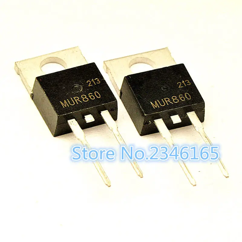 10 шт MUR860 TO220 MUR860G TO-220 U860 | Электронные компоненты и принадлежности