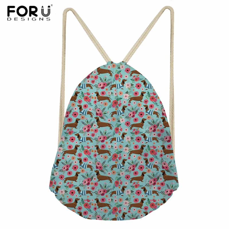 Z2492Z3 FORUDESIGNS/Детский Школьный рюкзак, одежда для собак, женские сумки на шнурке, пляжный рюкзак для девочек-подростков, комплект рюкзаков - Цвет: Z2492Z3