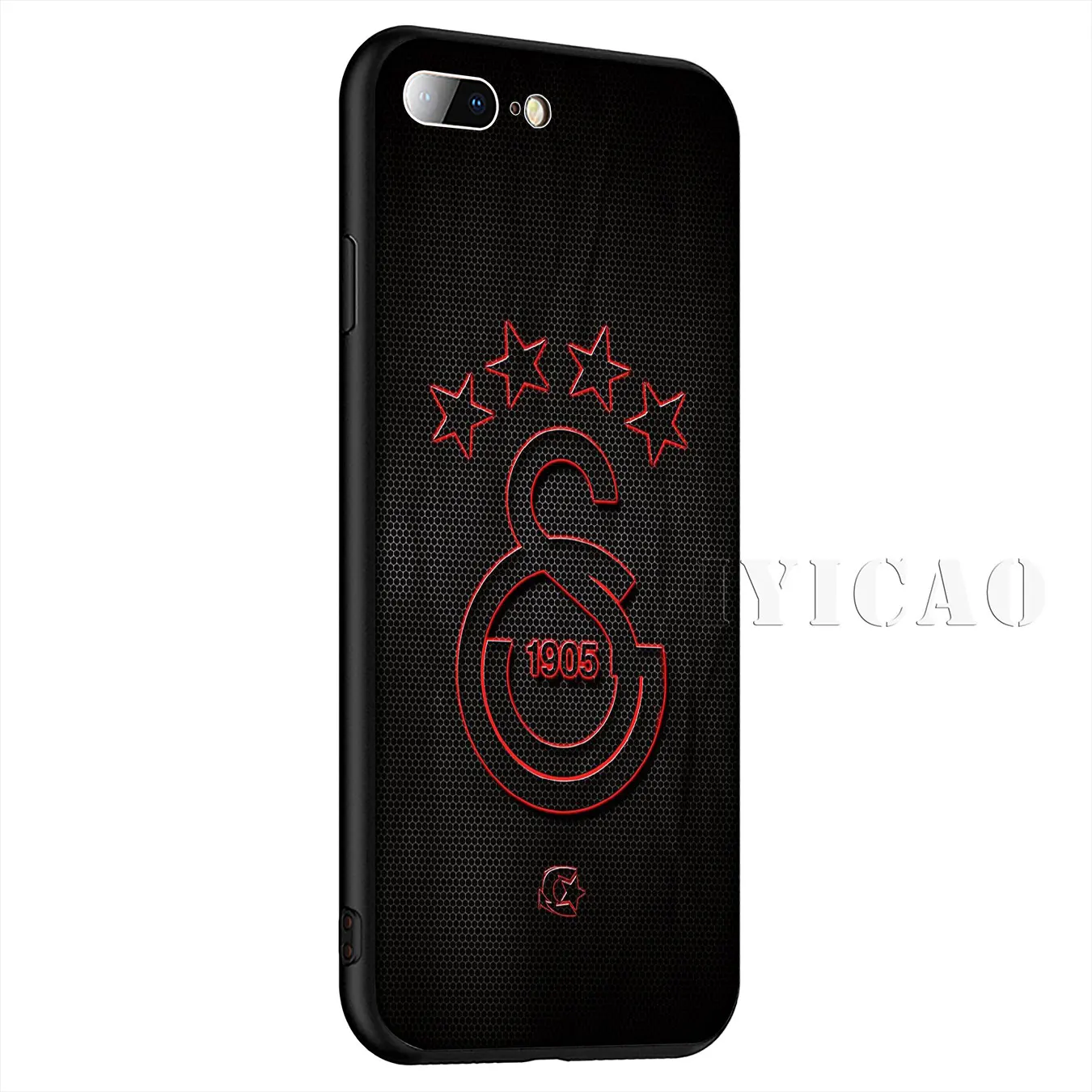 Силиконовый мягкий чехол IYICAO Galatasaray SK для iPhone XR X XS Max 8 7 6 S Plus 5 5S SE |