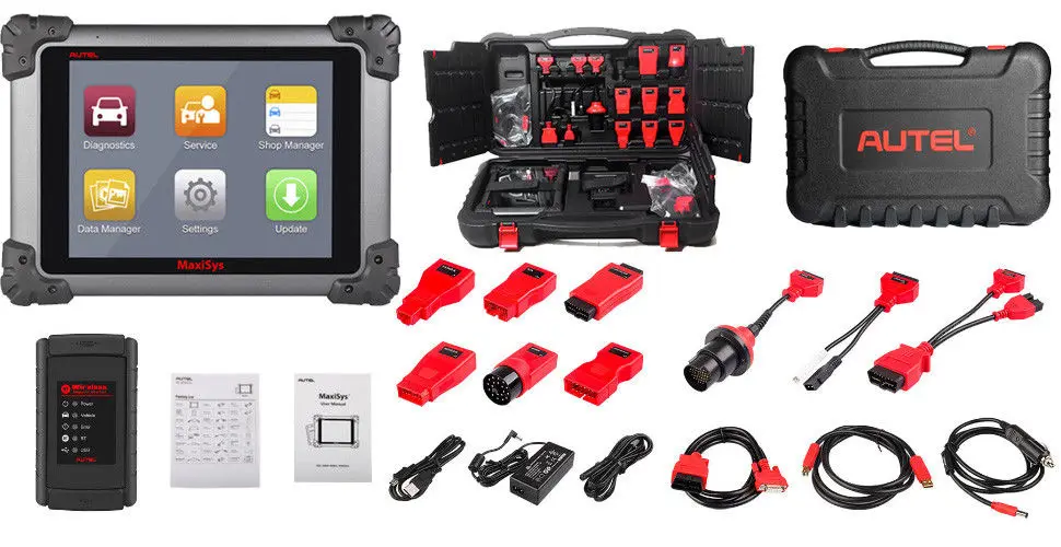 Autel MaxiSys MS908 OBD2 автомобильный сканер ЭБУ тестер подключения J2534 как Maxisys PRO MS908P OBDII Автомобильный диагностический инструмент программирования