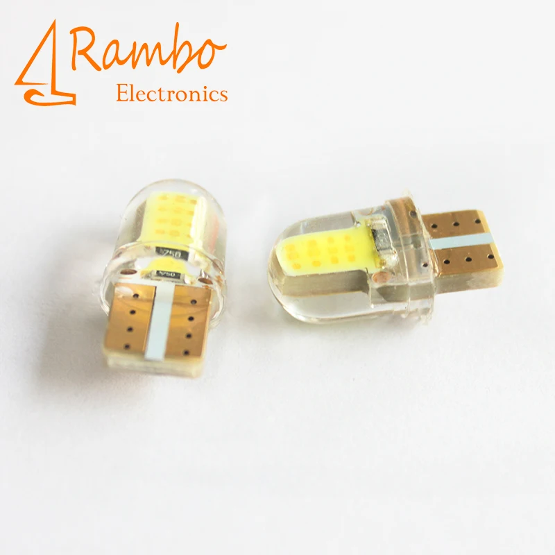 2 шт. автомобильный стиль T10 W5W светодиодные лампы номерного знака для багажника