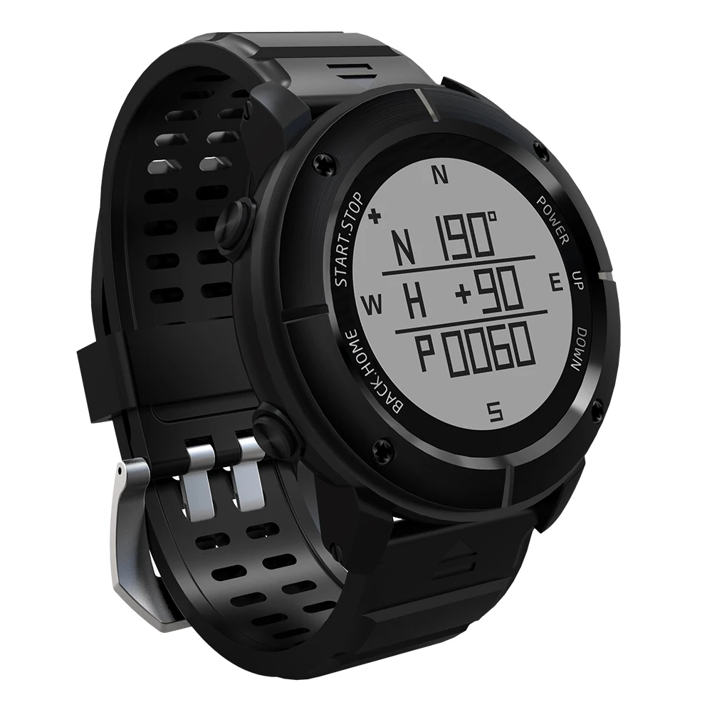 Умный браслет с измерением пульса и давления Спортивные GPS часы компасом