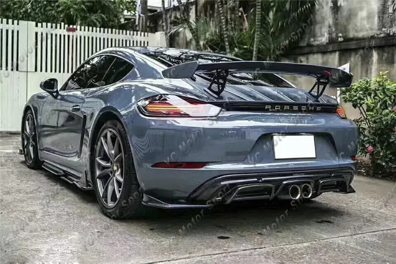 Углеродное волокно Arma Стиль бодик Fit для 2017 2018 доллар Каймановых Boxster 718 средства