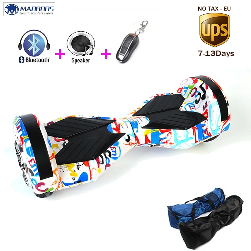 Электрический ХОВЕРБОРДА Giroskuter 8 дюймов Самостоятельного Баланса Hoverboard