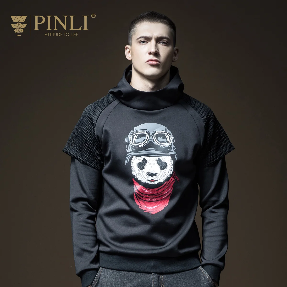 Moletom мужская Кепка из двух предметов даже рукав голова версия Han пальто B181109172|set two