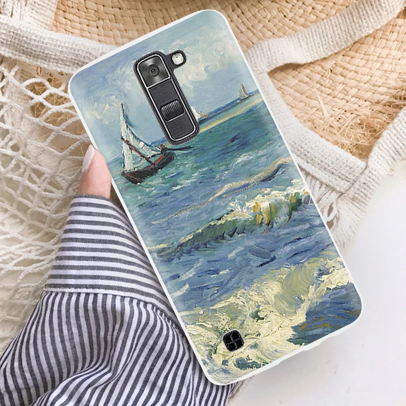 5.0 inch for LG K7 Phone Case LS675 / X210 X210DS Clear Silicone Slim OKAY Back Cover Tribute 5 TPU Shell |