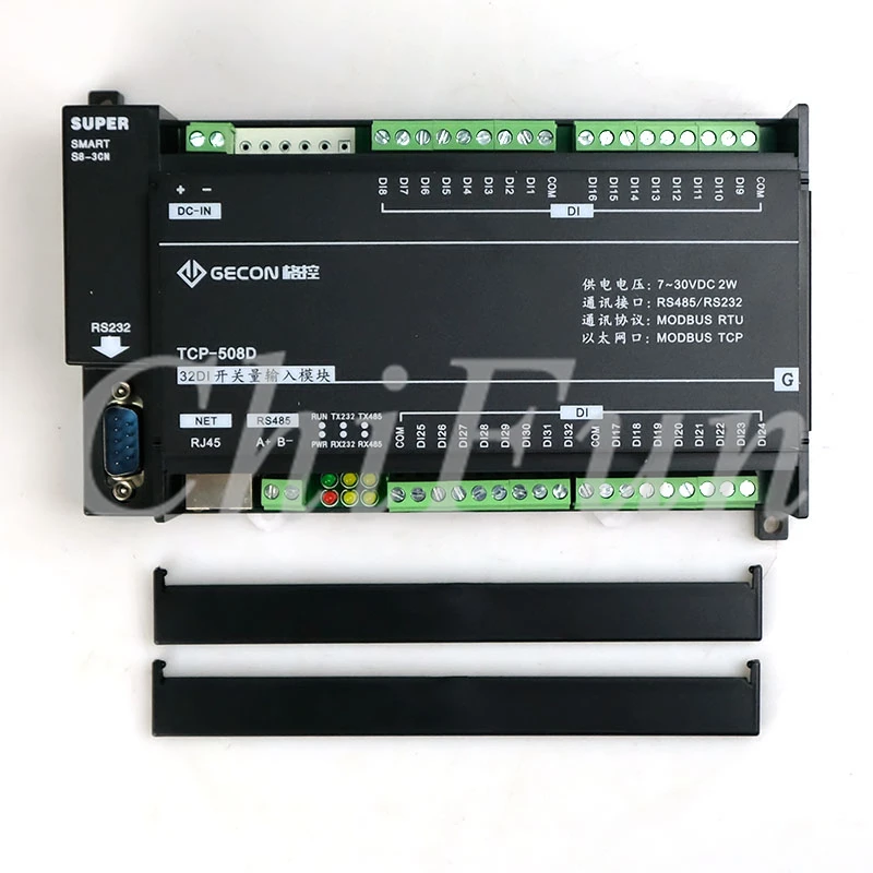Модуль Ethernet 32 way DI промышленный модуль управления приобретением Modbus RTU порты TCP, UDP протокол IO блок