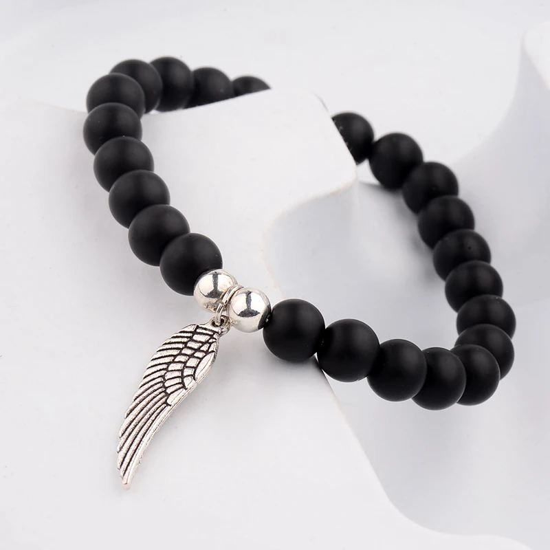 Браслет с бусинами из натурального камня серебро 2020 пробы|natural stone beads bracelet|bead