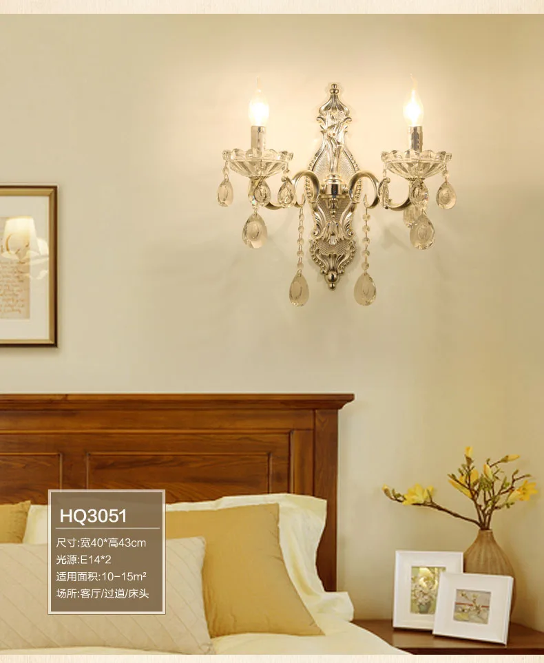 Современный хрустальный настенный светильник E14 Хрустальный s настенное бра