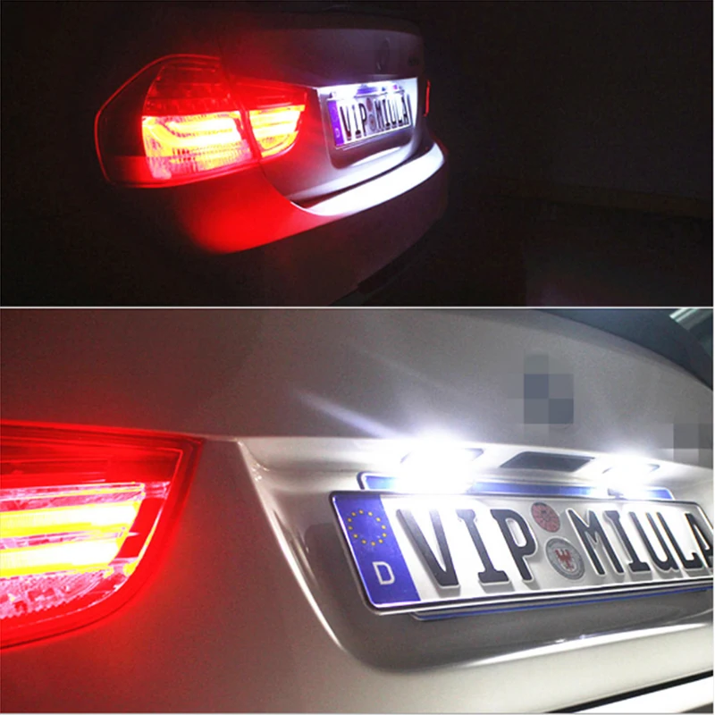 Лампа освесветильник номерного знака 63267193293 для BMW 1 2 3 4 5 серии X1 X3 X4 X5 X6 E82 E88 F22 F23 F45