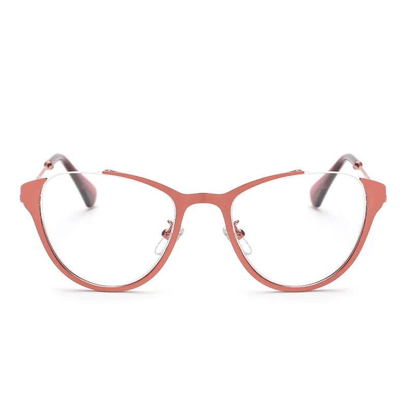 Женская мода уникальная форма сексуальная кошачий глаз сплав очки оправа