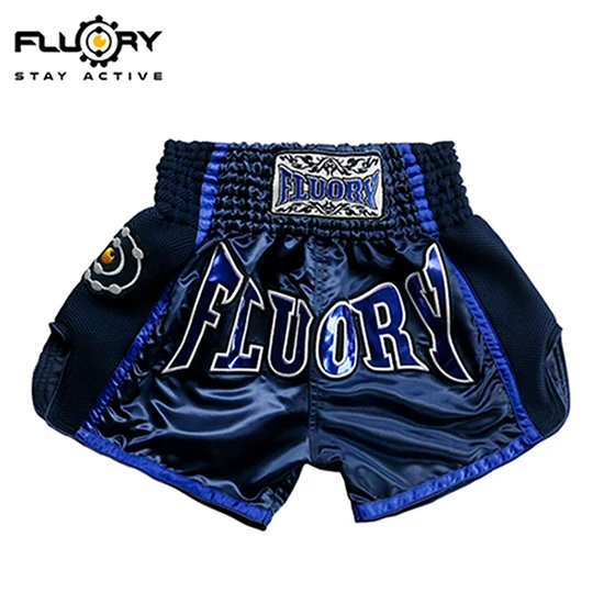 blue stripe Различные цвета Муай Тай шорты специально боксерские трусы MMA шорты для всех(мужчин и женщин - Цвет: blue stripe
