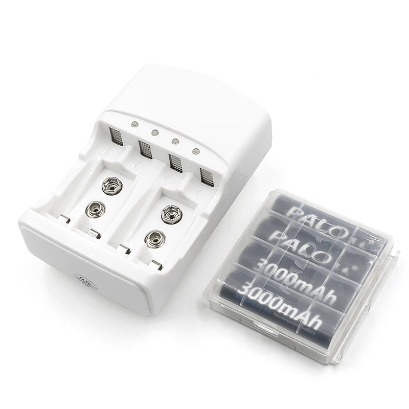 Новинка 2017 года Тип интеллектуальные Батарея Зарядное устройство для 6F22 9 В AA/AAA