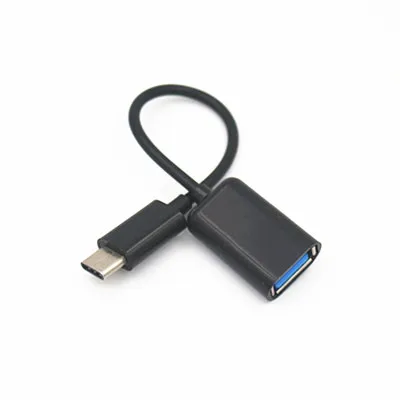 USB кабель 3 1 Type-C USB-C OTG USB3.1 Male to USB2.0 Type-A Женский адаптер Шнур для зарядки мобильного