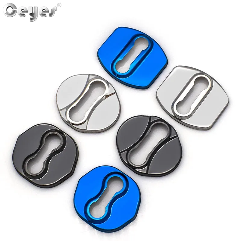 

Ceyes Car Styling Case For Hyundai Tucson IX35 I30 Elantra For Kia Sportage Accessories Auto Door Lock Cover Car-Styling 4pcs