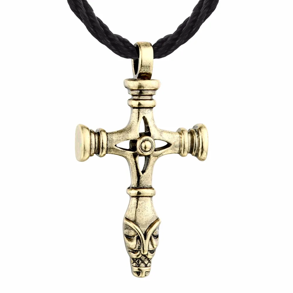 Ностальгия Викинги крест Египет амулет ювелирное изготовление Ожерелья