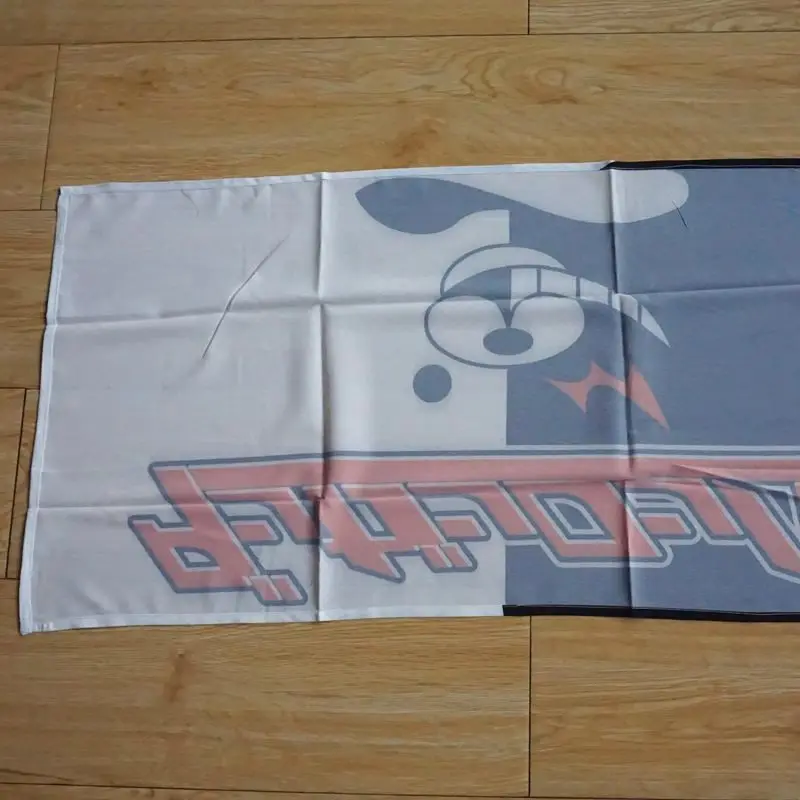 Аниме Danganronpa Gintama Kumamon шифоновый платок Лето 75x36 см Шарф FFF Kantai Коллекция носовой с