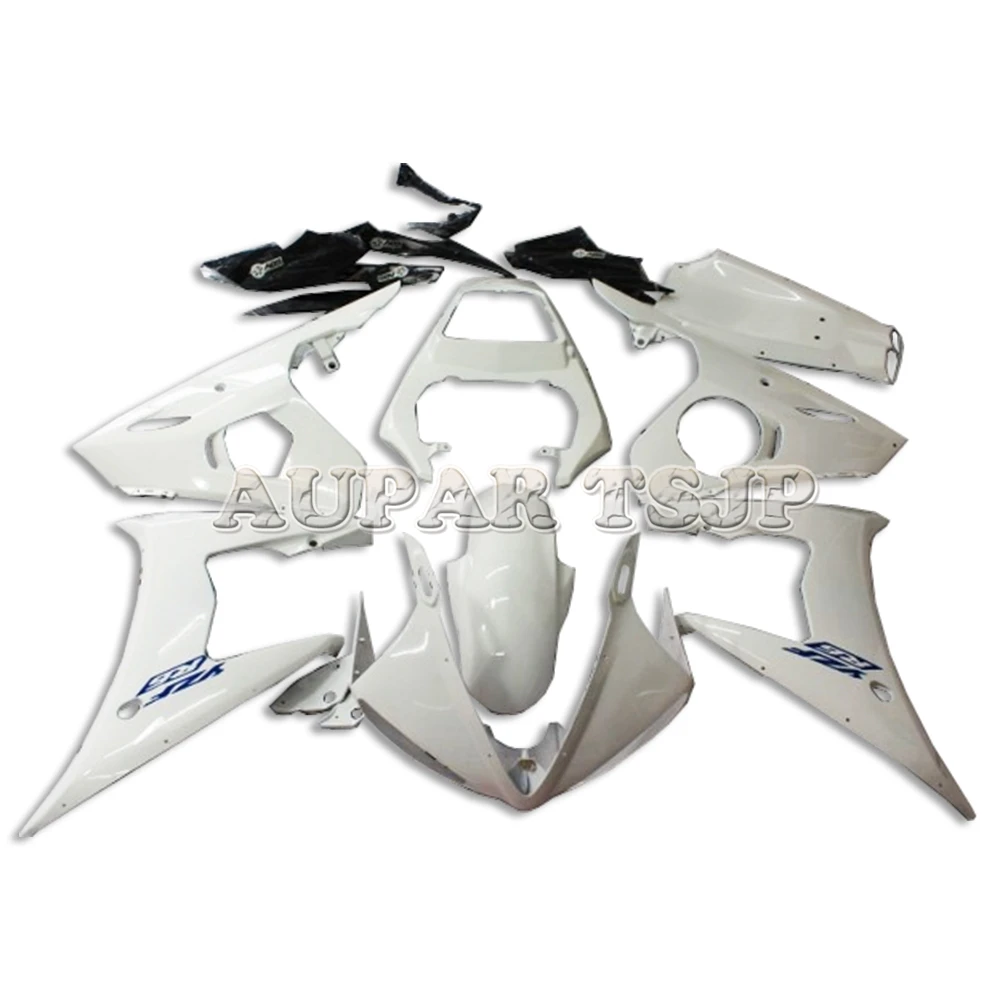 Подходит для Yamaha 2003 2004 2005 YZF-600 R6 03 04 05 Sportbike комплект кузова белый полный
