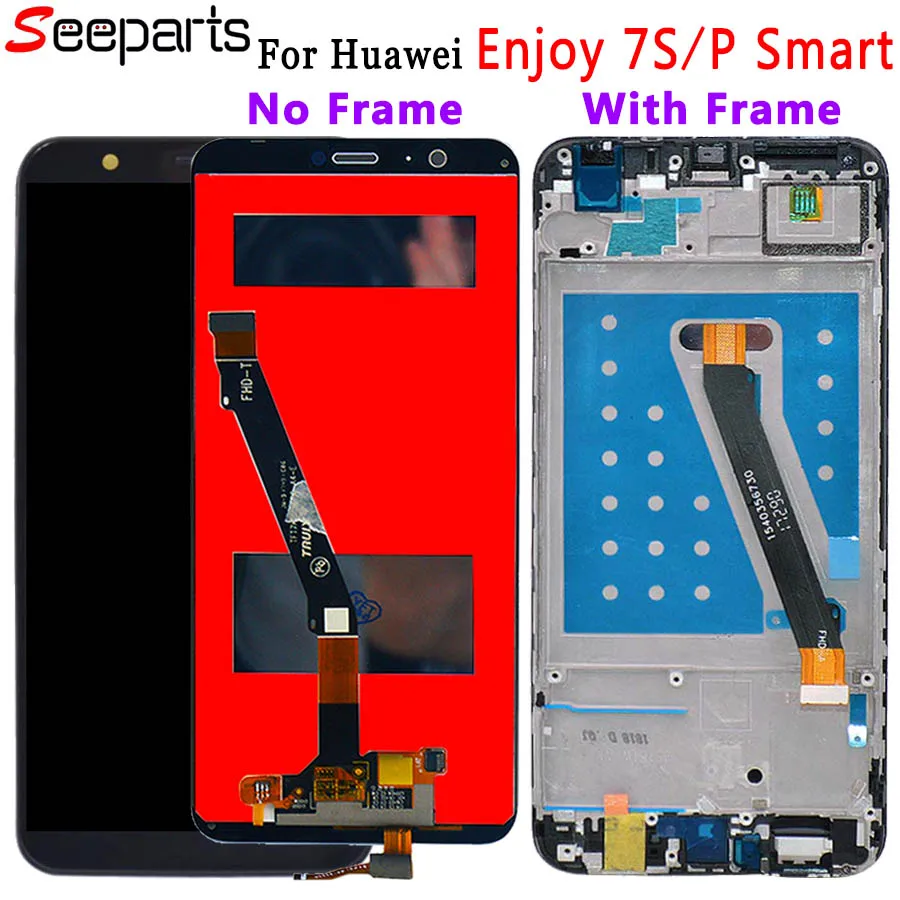 Оригинальный экран для Huawei Enjoy 7S LCD кодирующий преобразователь сенсорного экрана
