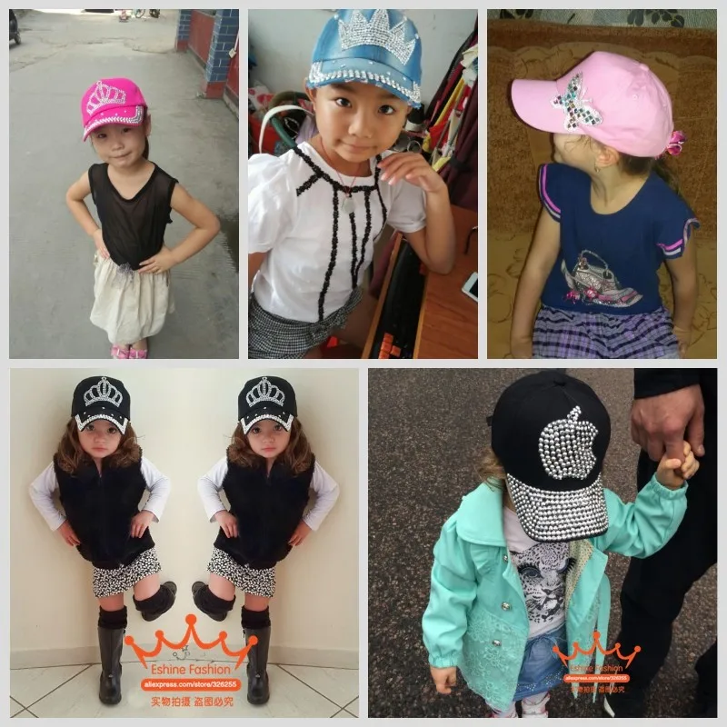 Новая популярная Кепка для маленьких девочек с цветочным принтом Цвет черный