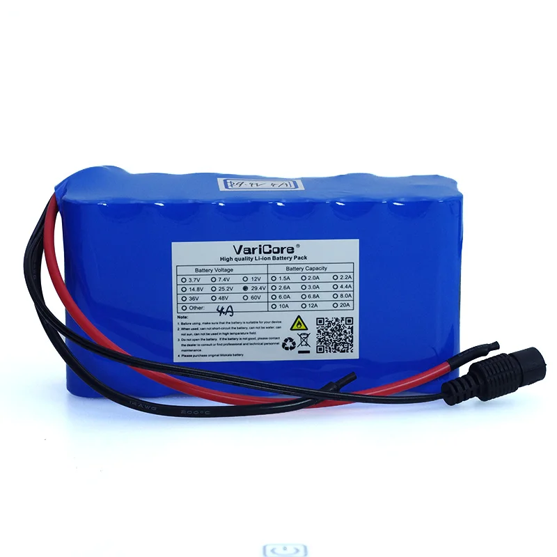 24V 4Ah 7S2P 18650 Батарея литий ионный аккумулятор 29 4 4000 мАч Электрический велосипед