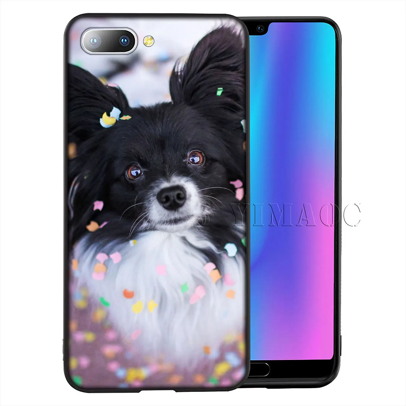 Мягкий силиконовый чехол YIMAOC Border Collie Dog Для Huawei P30 P20 Pro P10 P9 Lite Mini 2017 2016 черный P Smart Z
