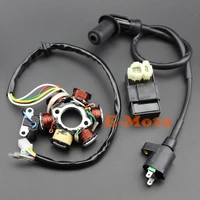 gy6 150 6 pole magneto stator coil cdi box ignition coil 150cc stock atv go kart moped free shipping