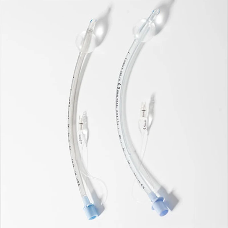 

2.5-8.0 mm 10Pcs Disposable PVC Sterile Cuff Endotracheal Intubation Tube For Clinical Anesthesia Animal First Aid