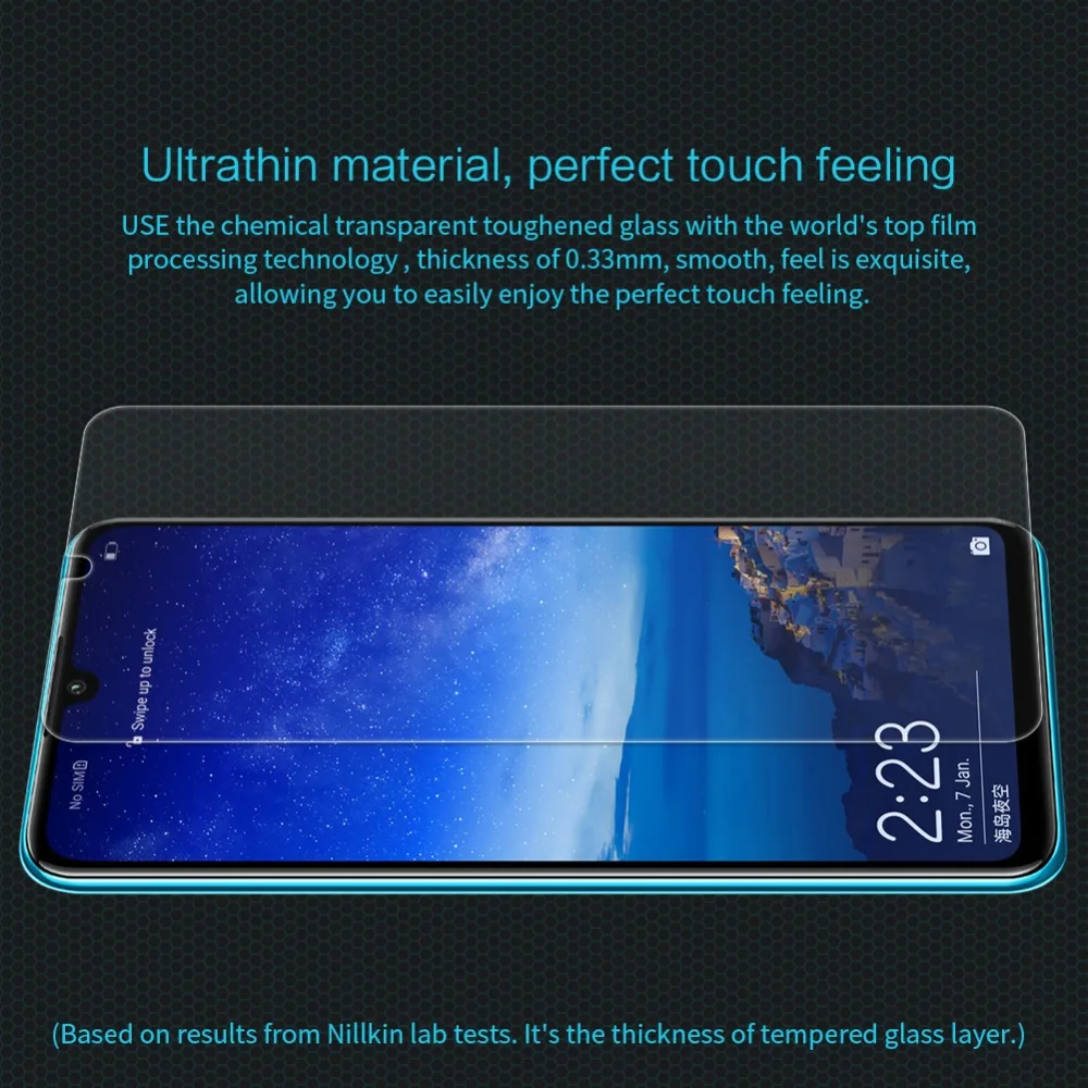Huawei P30 Lite стекло Nillkin 9H жесткий 0,33 мм ультра-тонкий протектор экрана из закаленного стекла для huawei P30 Lite Nilkin HD стеклянная плёнка