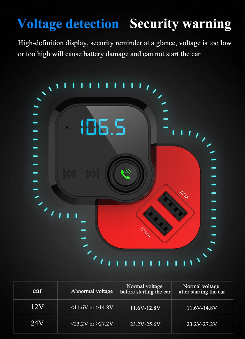 Jajabor Bluetooth автомобильный комплект громкой связи fm-передатчик стерео A2DP AUX аудио музыкальный плеер Поддержка TF карты/U диск слайд дизайн