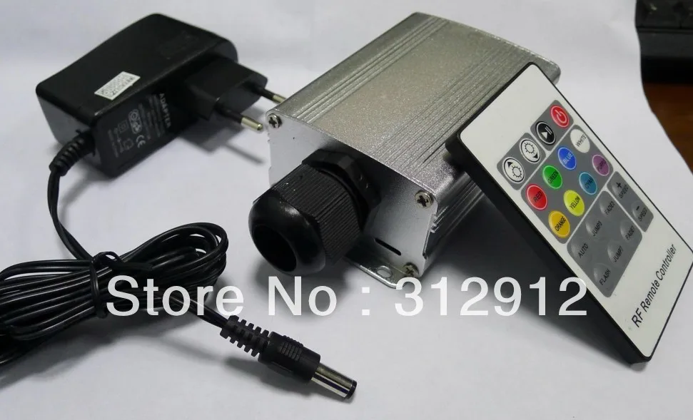 

5w led fiber light source,with 20key RF remote controller