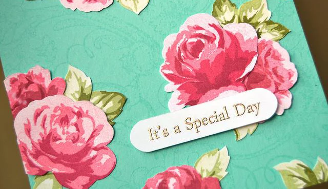 SP FLOWER Metal Cutting Dies and Clear Rubber Stamp Set with for Card Making Scrapbooking Decoration | Дом и сад
