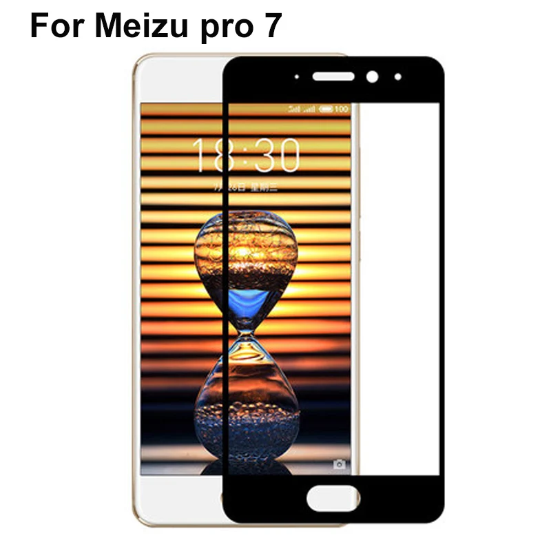 5 шт. ультратонкая защита экрана закаленное стекло для Mei zu Pro 7 Pro7 полная