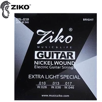 ziko 009 042 010 046 electric guitar strings nickel wound extra light special musical instruments accessories parts