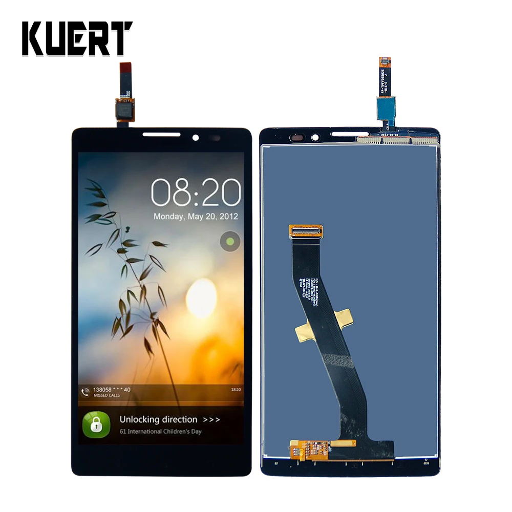 ЖК дисплей с дигитайзером для Lenovo VIBE Z K910 сенсорный экран датчик в сборе запасные