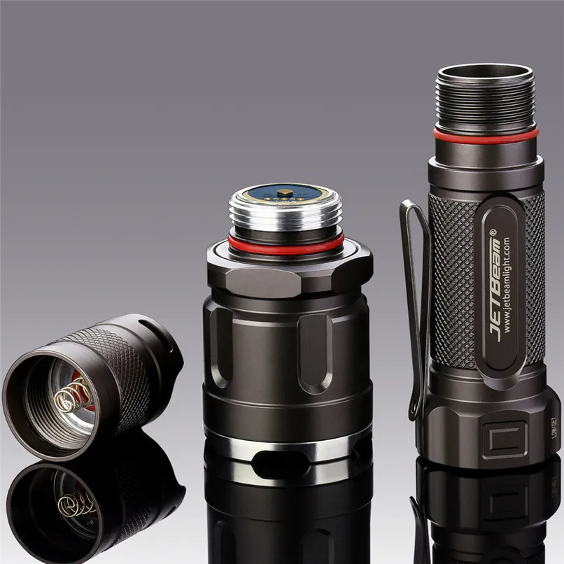 JETBeam JET 3M PRO (Updated JET-III M) Cree XP-L LED1100 lumens Flashlight Free Shipping #4m14 | Лампы и освещение