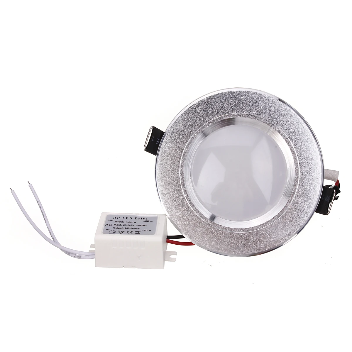 Светодиодный Панель вниз светильник ультра тонкий 3 Вт круглый потолочные