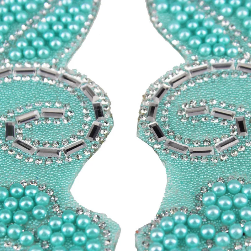 10 пар стильных стикеров Hox-Fix наклейки-заплатки со стразами и кристаллами Швейные