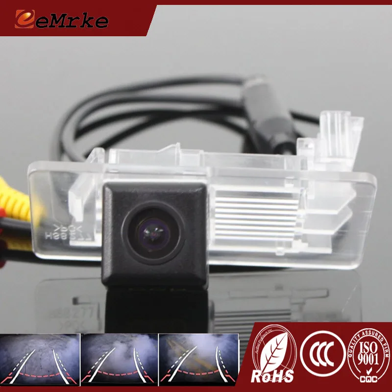 EEMRKE For Volkswagen VW Passat Altrack Touareg Touran Polo Dynamic Trajectory Parking Line Car Rearview Reversing Tracks Camera |