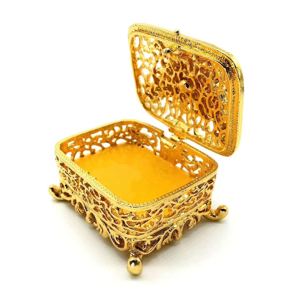 QIFU Butterfly Hollow Jewelry Trinket Box Home Decor Gift | Дом и сад